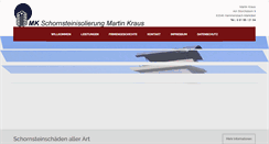 Desktop Screenshot of mk-schornsteinisolierung-kraus.de